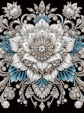 Diamond Painting Kits Featuring a "Luxury Mandala Theme